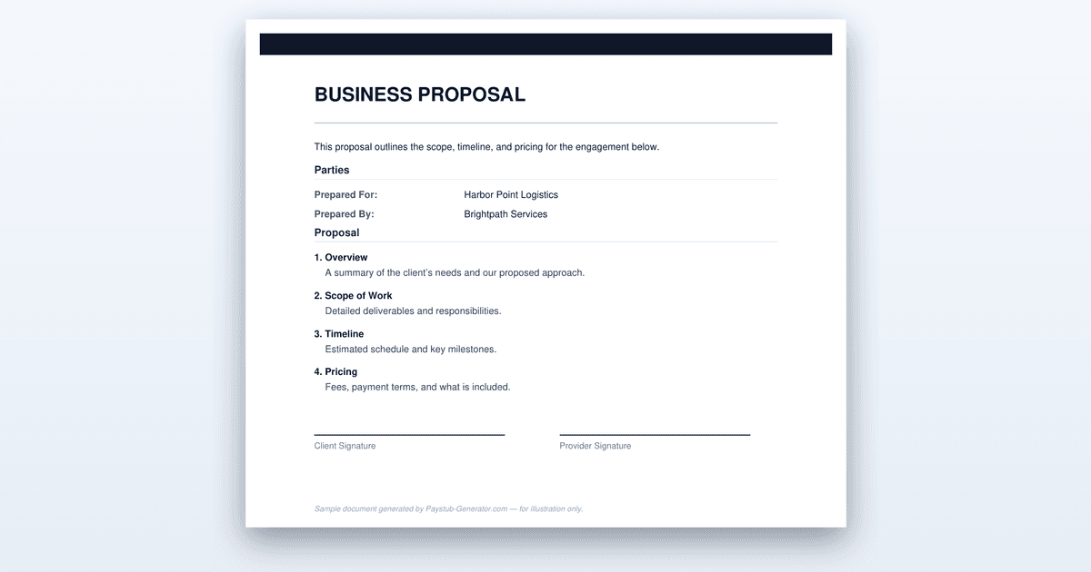 Business Forms suite preview