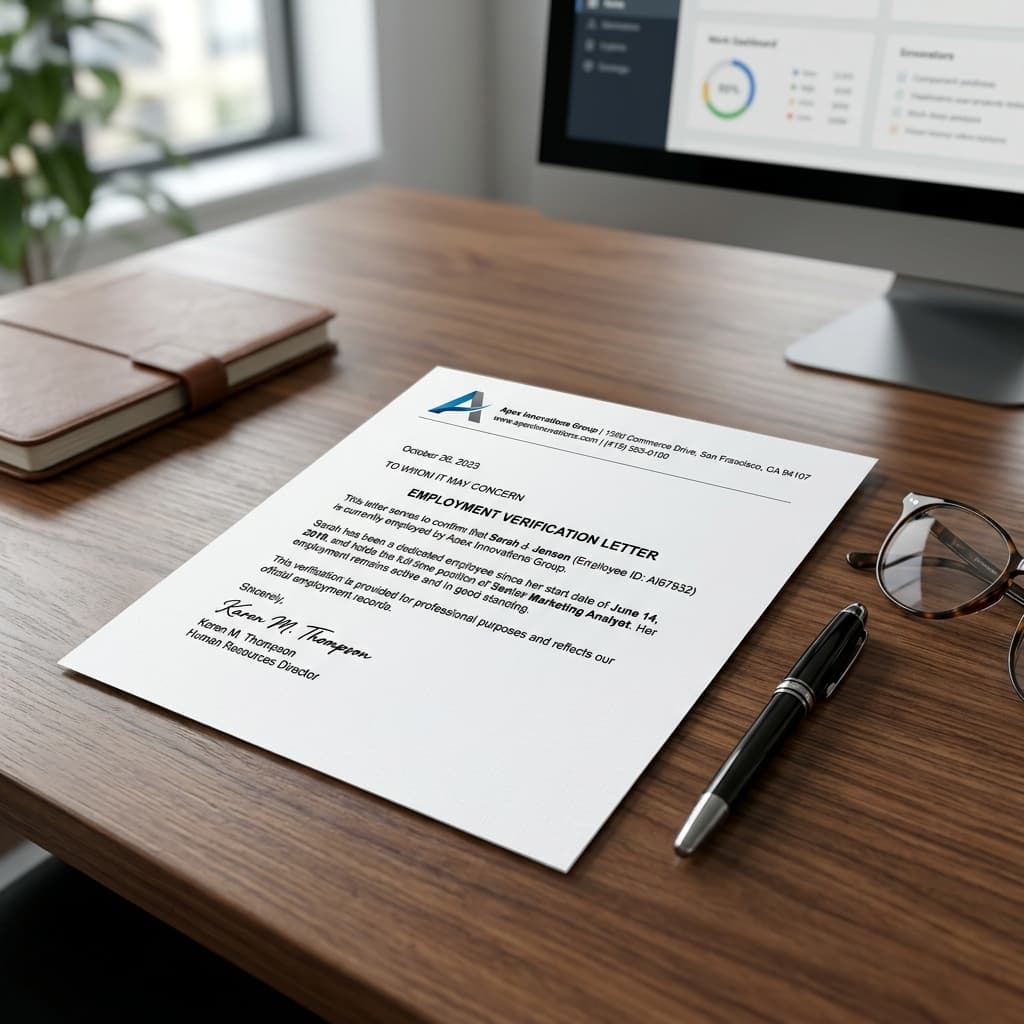 The Definitive Guide to Employment Verification Letters