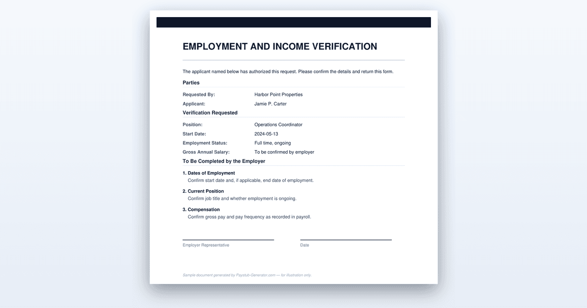 How to Verify a Tenant's Income Before You Sign a Lease